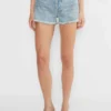 Denim Forum The Ex-boyfriend Hi-rise Denim Short Denim Forum The Ex-boyfriend Hi-rise Denim Short