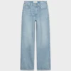 Denim Forum The Farrah Curve-fit Hi-rise Wide Jean Denim Forum The Farrah Curve-fit Hi-rise Wide Jean