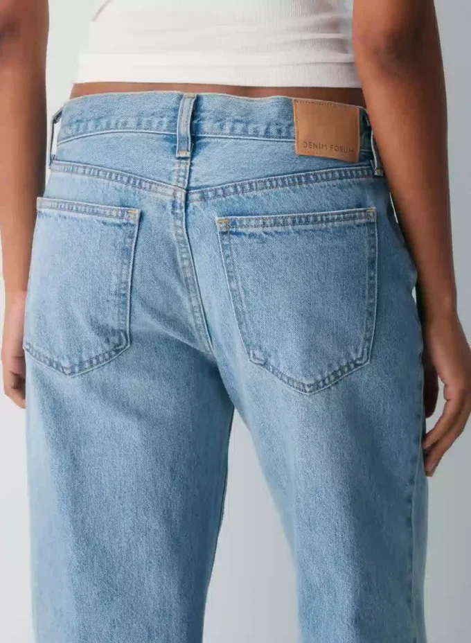 Denim Forum The Farrah Lo-rise Wide Jean Denim Forum The Farrah Lo-rise Wide Jean