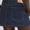 Denim Forum The Gisele Micro Denim Skirt Denim Forum The Gisele Micro Denim Skirt