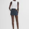 Denim Forum The Gisele Micro Denim Skirt Denim Forum The Gisele Micro Denim Skirt