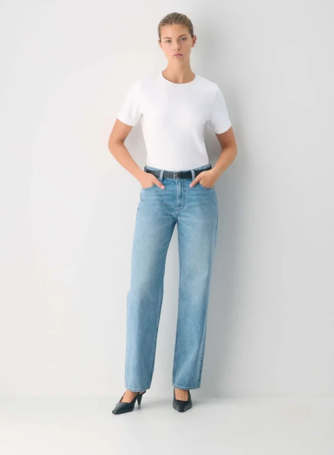 Denim Forum The Iggy Curve-fit Lo-rise Baggy Jean Denim Forum The Iggy Curve-fit Lo-rise Baggy Jean