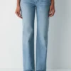 Denim Forum The Nico Super Lo-rise Straight Jean Denim Forum The Nico Super Lo-rise Straight Jean