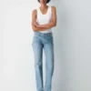 Denim Forum The Nico Super Lo-rise Straight Jean Denim Forum The Nico Super Lo-rise Straight Jean