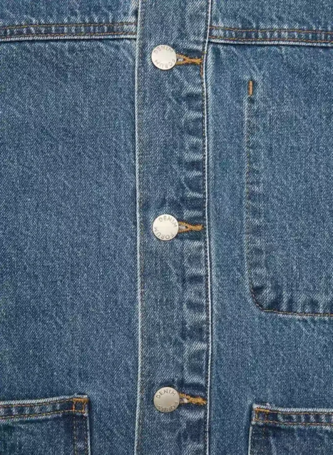 Denim Forum The Workwear Denim Shirt Jacket Denim Forum The Workwear Denim Shirt Jacket