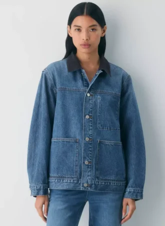 Denim Forum The Workwear Denim Shirt Jacket