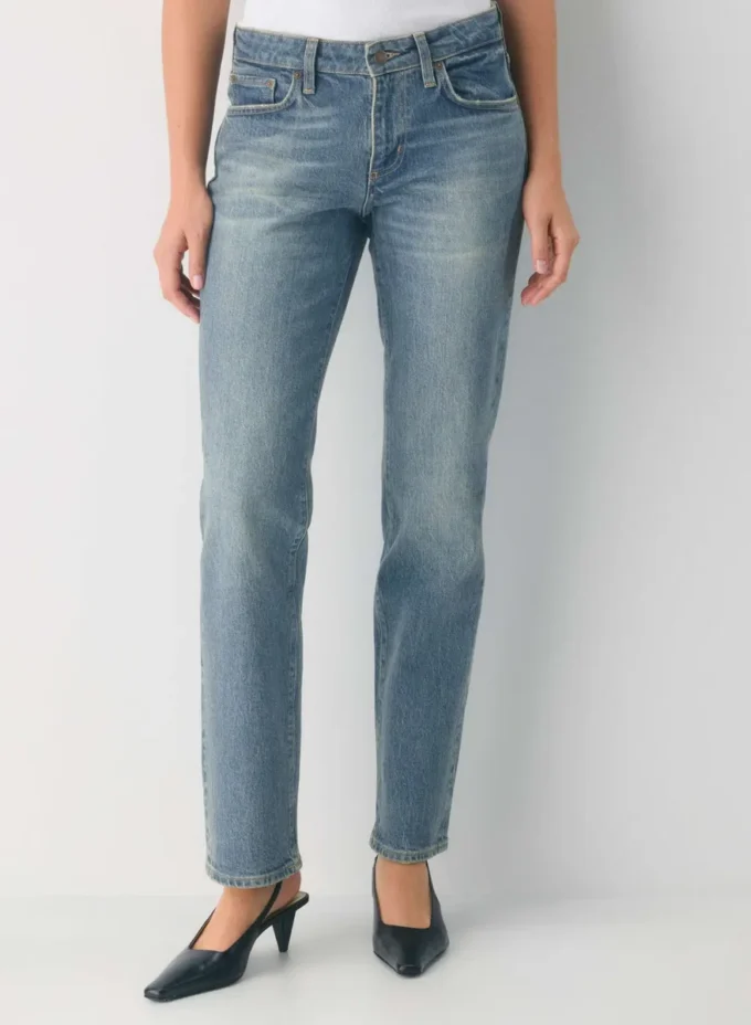 Denim Forum Tilda Curve-fit Lo-rise Straight Jean Denim Forum Tilda Curve-fit Lo-rise Straight Jean
