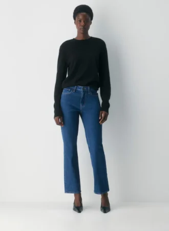 Denim Forum Uma Curve-fit Hi-rise Straight Jean