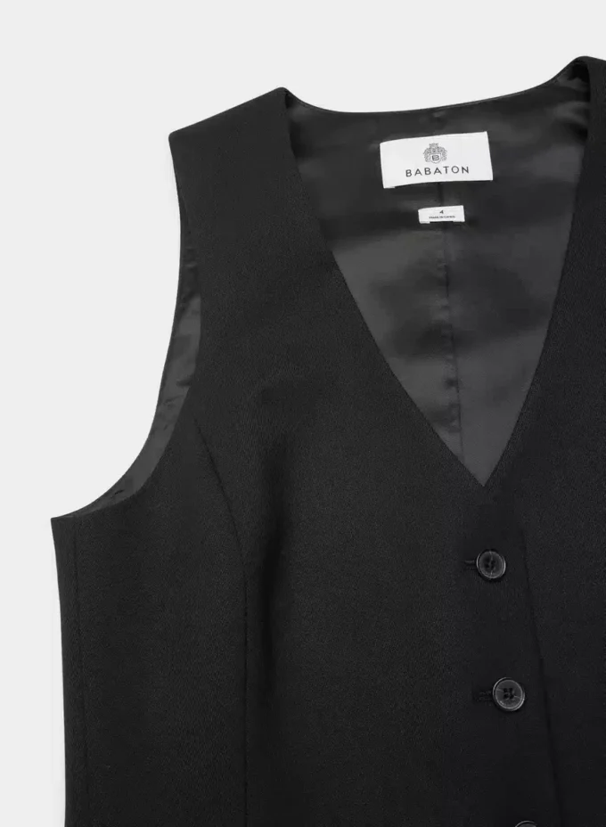 Deniro Vest – Mirror Crepe™ Deniro Vest – Mirror Crepe™