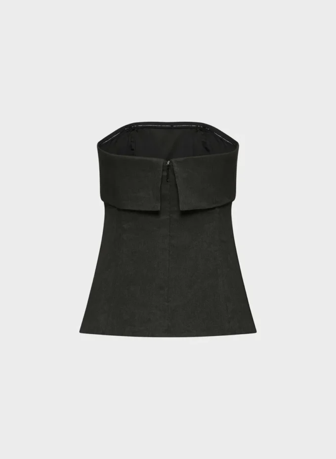 Element Linen Tube Top Element Linen Tube Top