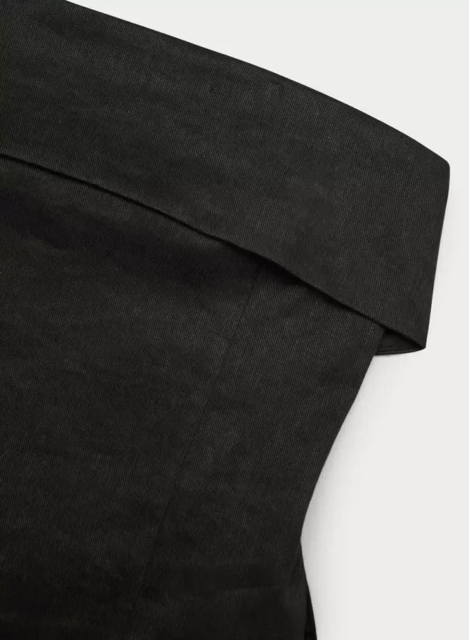 Element Linen Tube Top Element Linen Tube Top