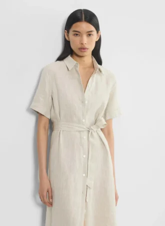 Eleta Linen Maxi Dress