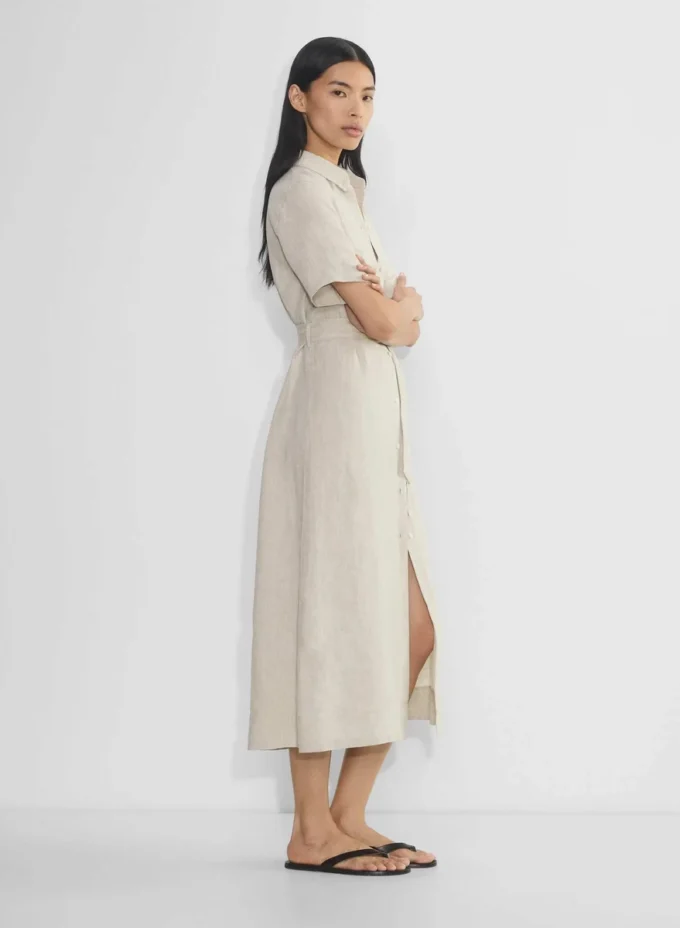 Eleta Linen Maxi Dress