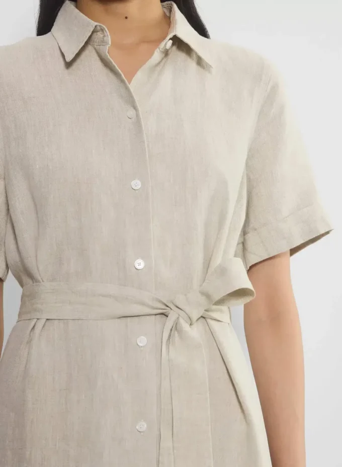 Eleta Linen Maxi Dress