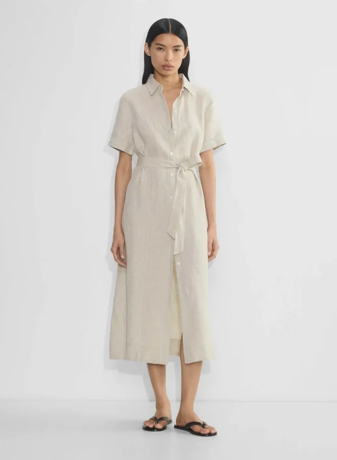 Eleta Linen Maxi Dress