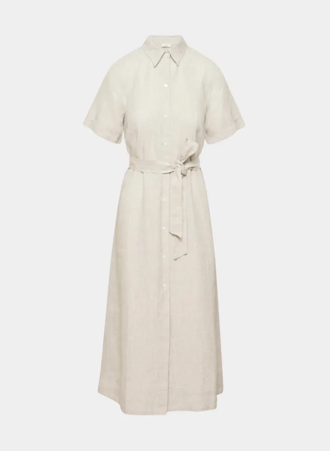 Eleta Linen Maxi Dress