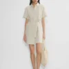 Eleta Linen Mini Dress