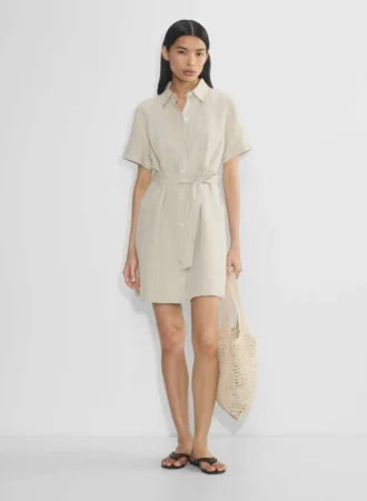 Eleta Linen Mini Dress
