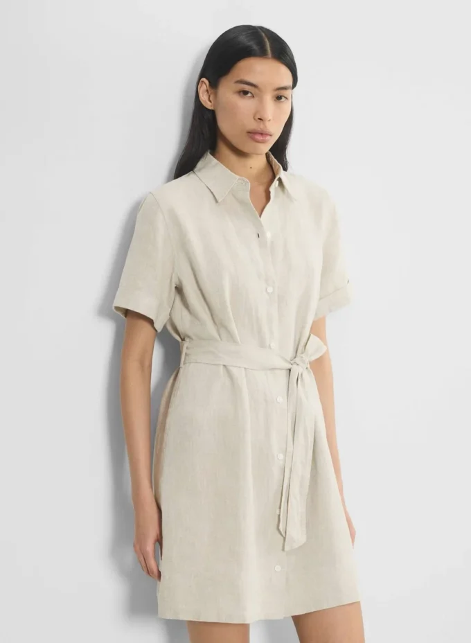 Eleta Linen Mini Dress