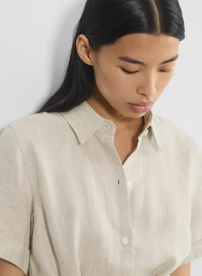 Eleta Linen Mini Dress