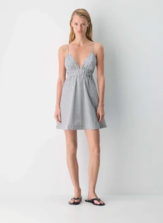 Encourage Poplin Mini Dress