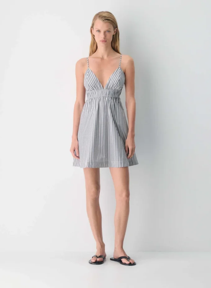 Encourage Poplin Mini Dress