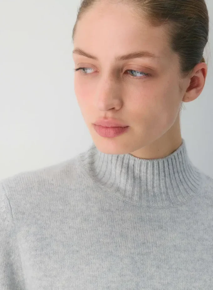 Essential Cashmere Mockneck