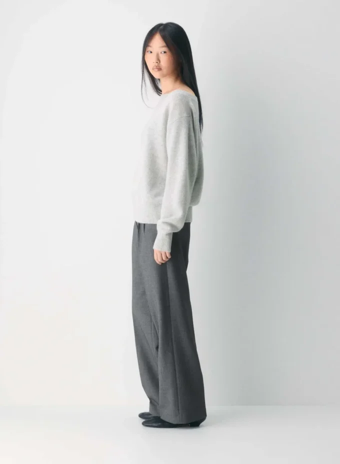 Essential Cashmere Relaxed Boatneck Sweater Essential Cashmere Relaxed Boatneck Sweater