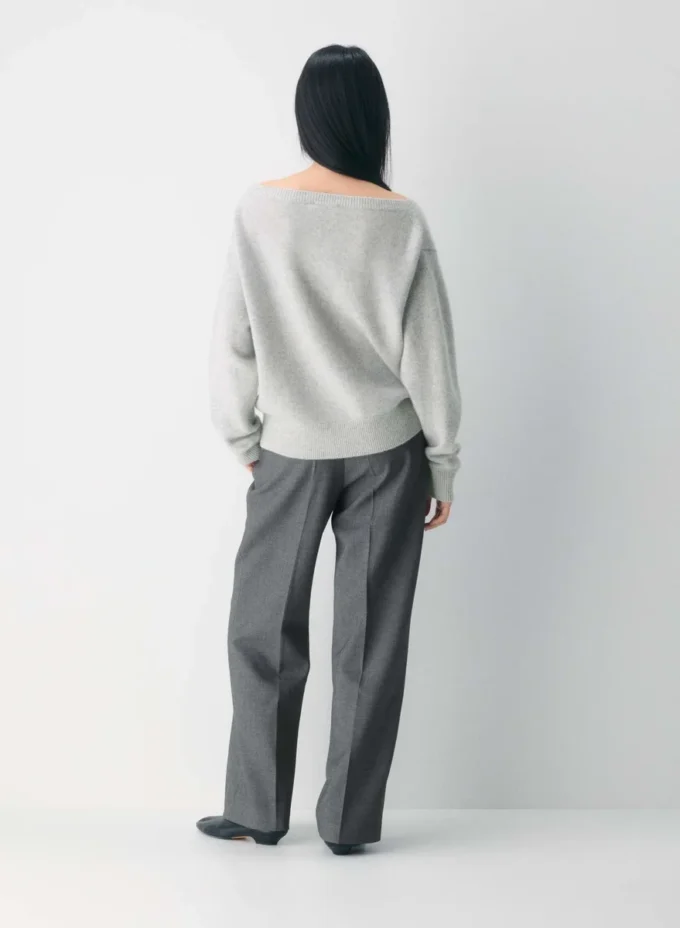 Essential Cashmere Relaxed Boatneck Sweater Essential Cashmere Relaxed Boatneck Sweater