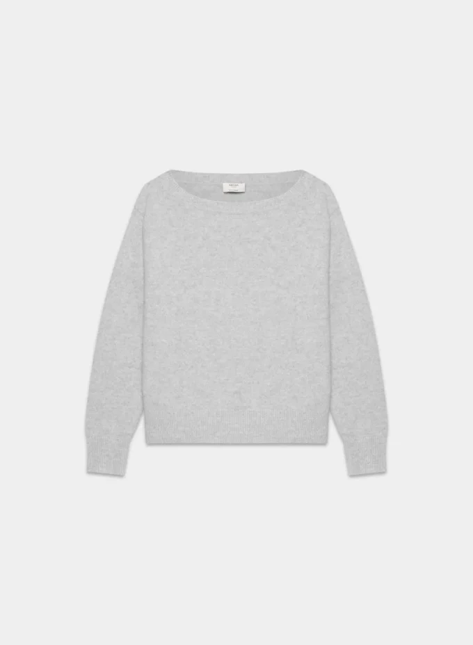 Essential Cashmere Relaxed Boatneck Sweater Essential Cashmere Relaxed Boatneck Sweater