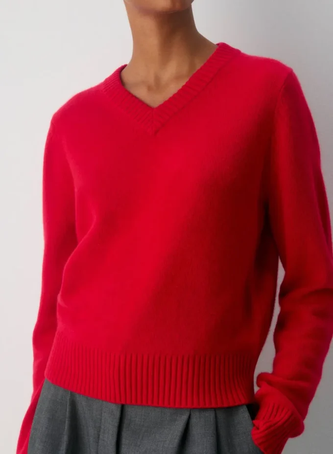 Essential Cashmere V-neck Sweater Essential Cashmere V-neck Sweater
