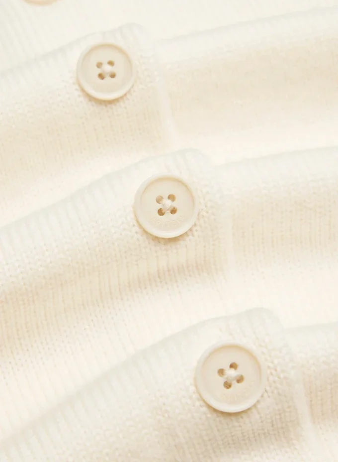 Essential Merino Wool Crew Cardigan