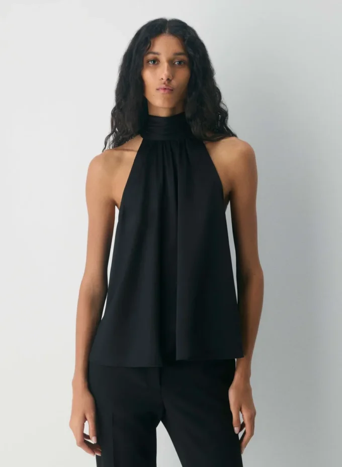 Fallaway Satin Top Fallaway Satin Top