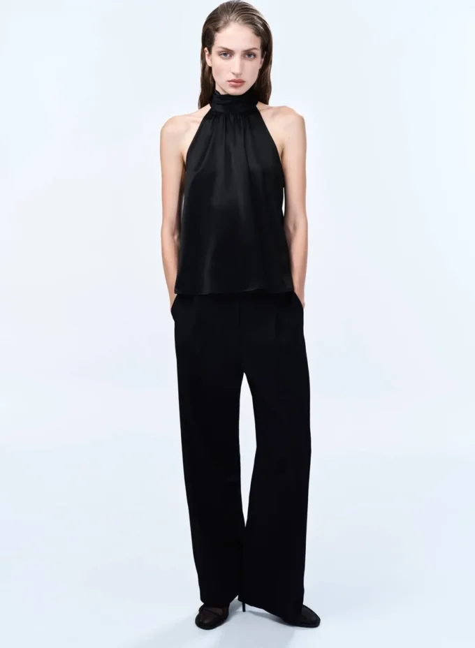 Fallaway Satin Top Fallaway Satin Top