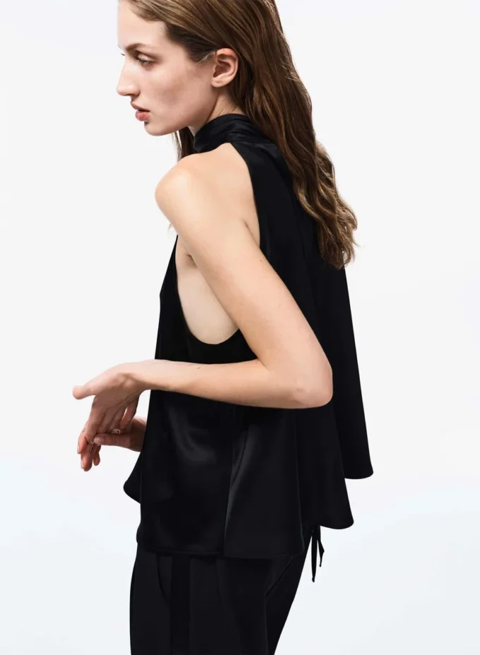 Fallaway Satin Top Fallaway Satin Top