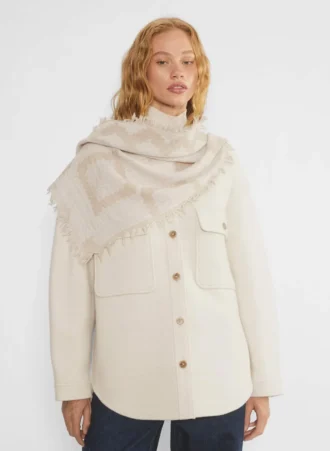 Faroe Merino Wool Triangle Scarf Faroe Merino Wool Triangle Scarf