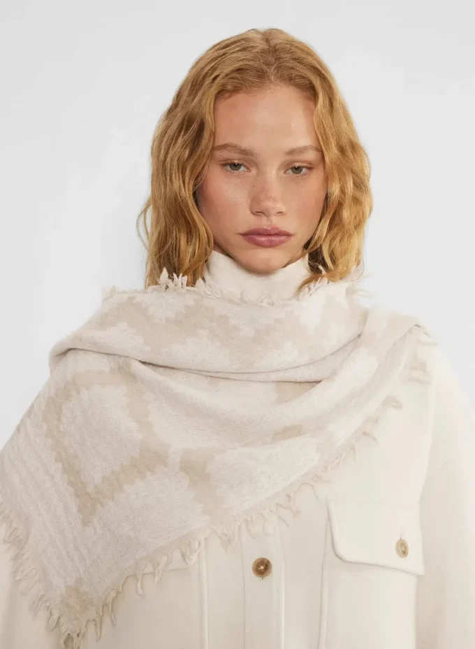 Faroe Merino Wool Triangle Scarf