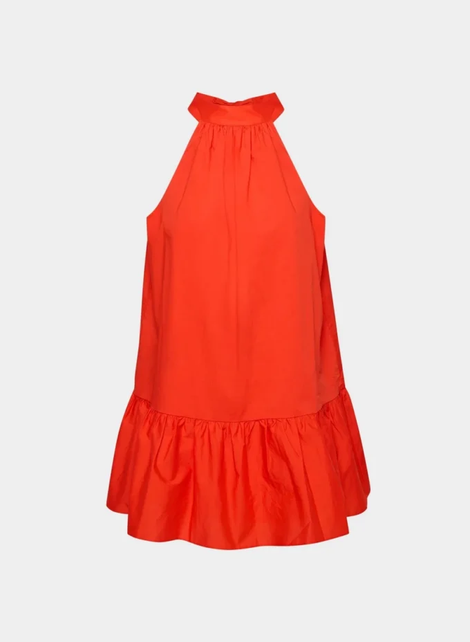 Fawn Poplin Dress