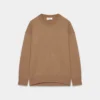 Feather Cashmere Relaxed Crew Sweater