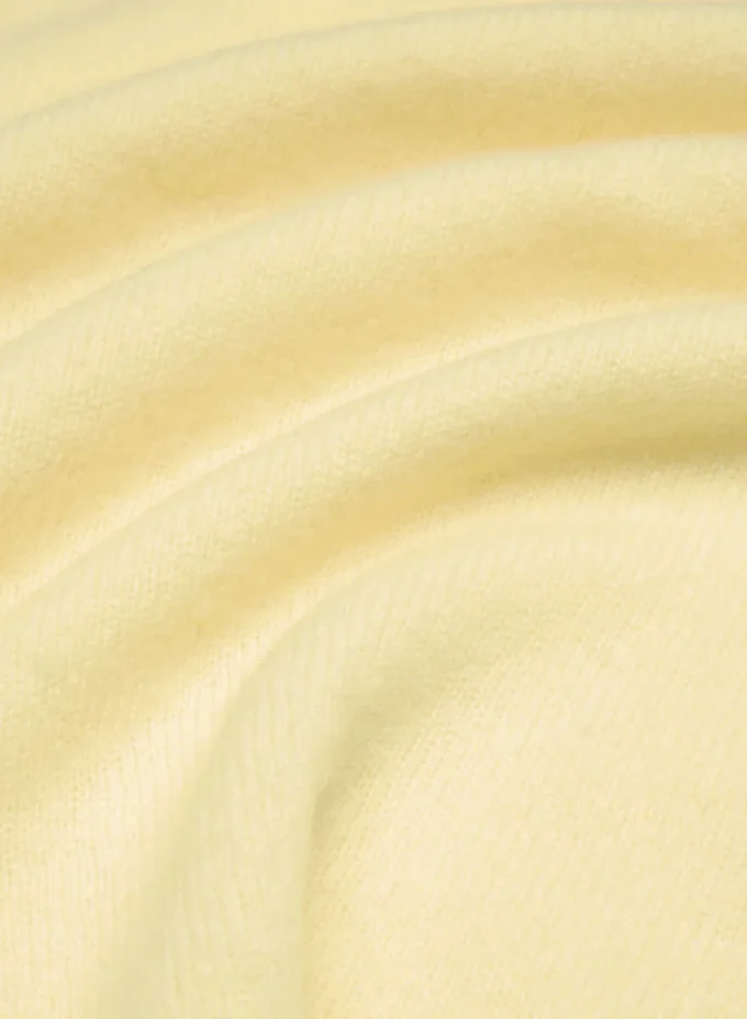 Feather Cashmere Relaxed Shortsleeve Sweater