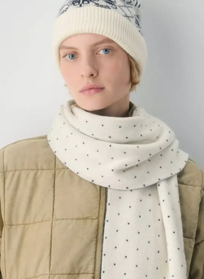 Flurry Wool Cashmere Scarf