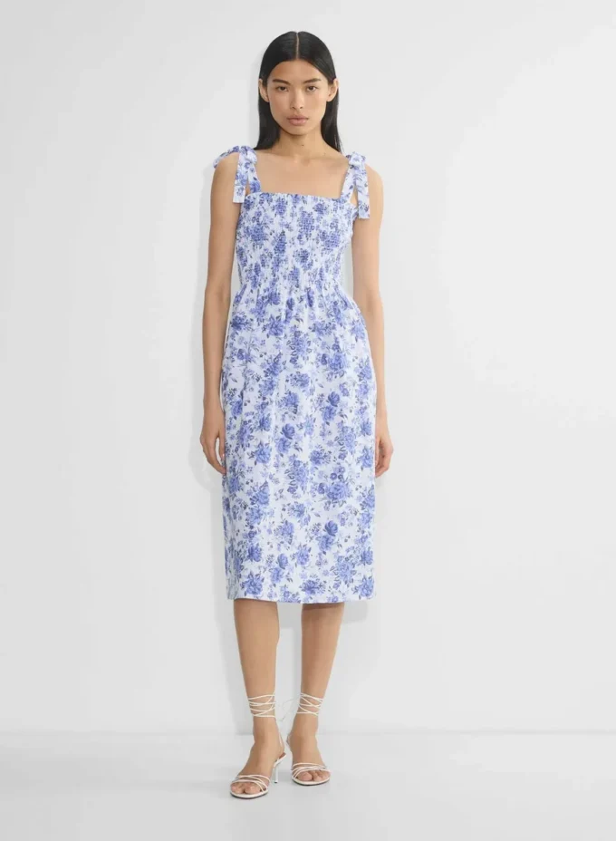 Golden Hour Linen Dress