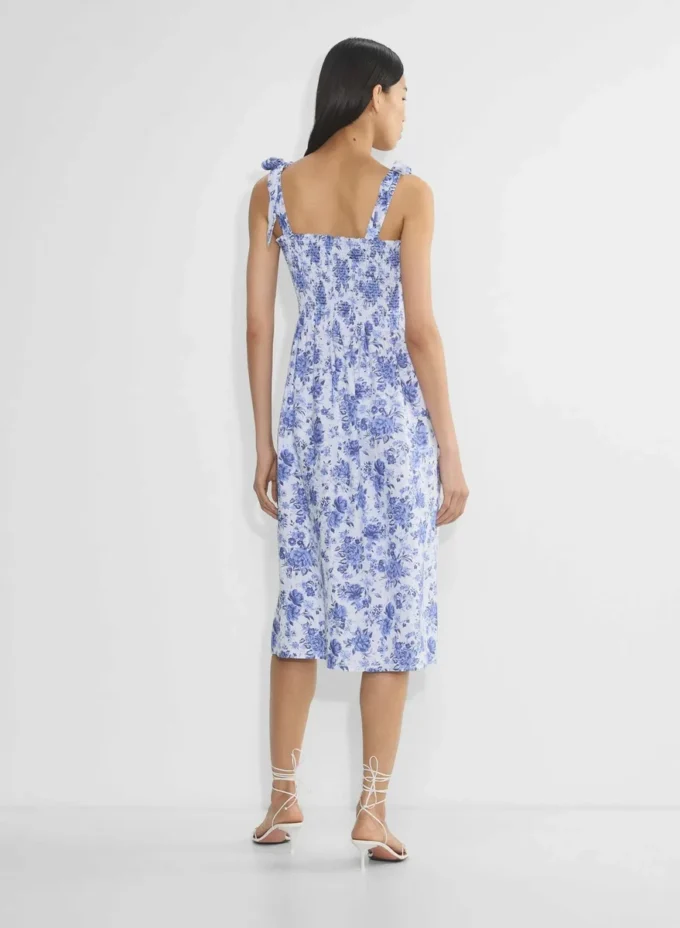 Golden Hour Linen Dress