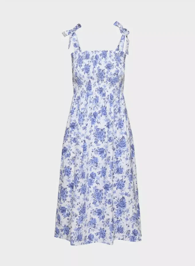 Golden Hour Linen Dress