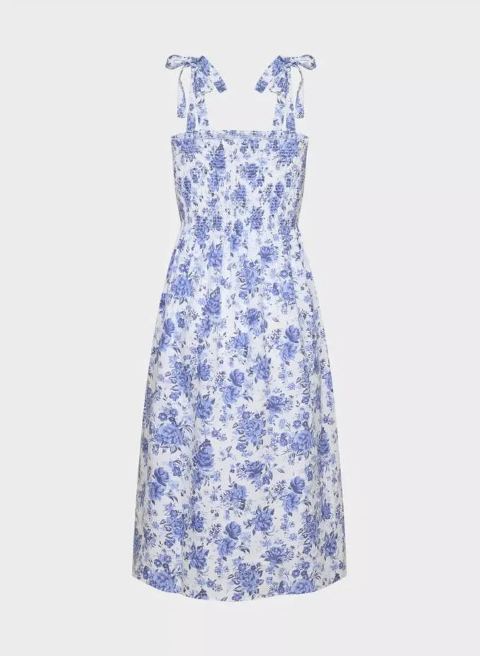 Golden Hour Linen Dress