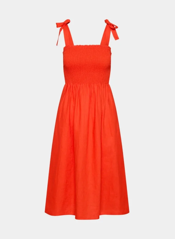 Golden Hour Linen Dress