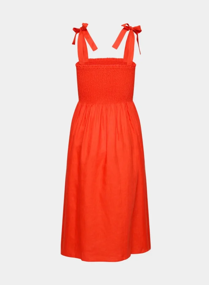 Golden Hour Linen Dress