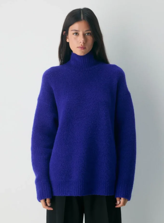 Gotham Merino Wool Turtleneck