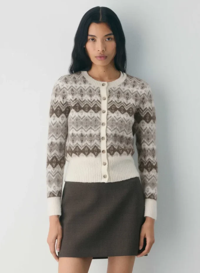 Hals Cardigan Hals Cardigan