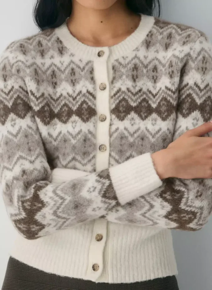 Hals Cardigan Hals Cardigan